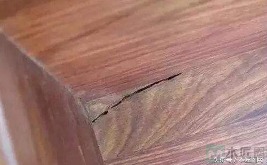 实木家具开裂怎么做底色,实木家具木头开裂修复