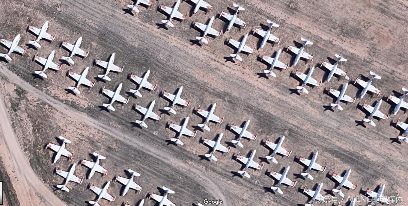 全球最大飞机坟场图片,世界最壮观飞机坟场