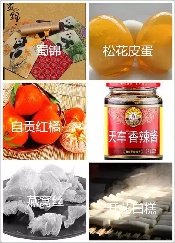 广东各地特产一览表,江西各地特产一览表