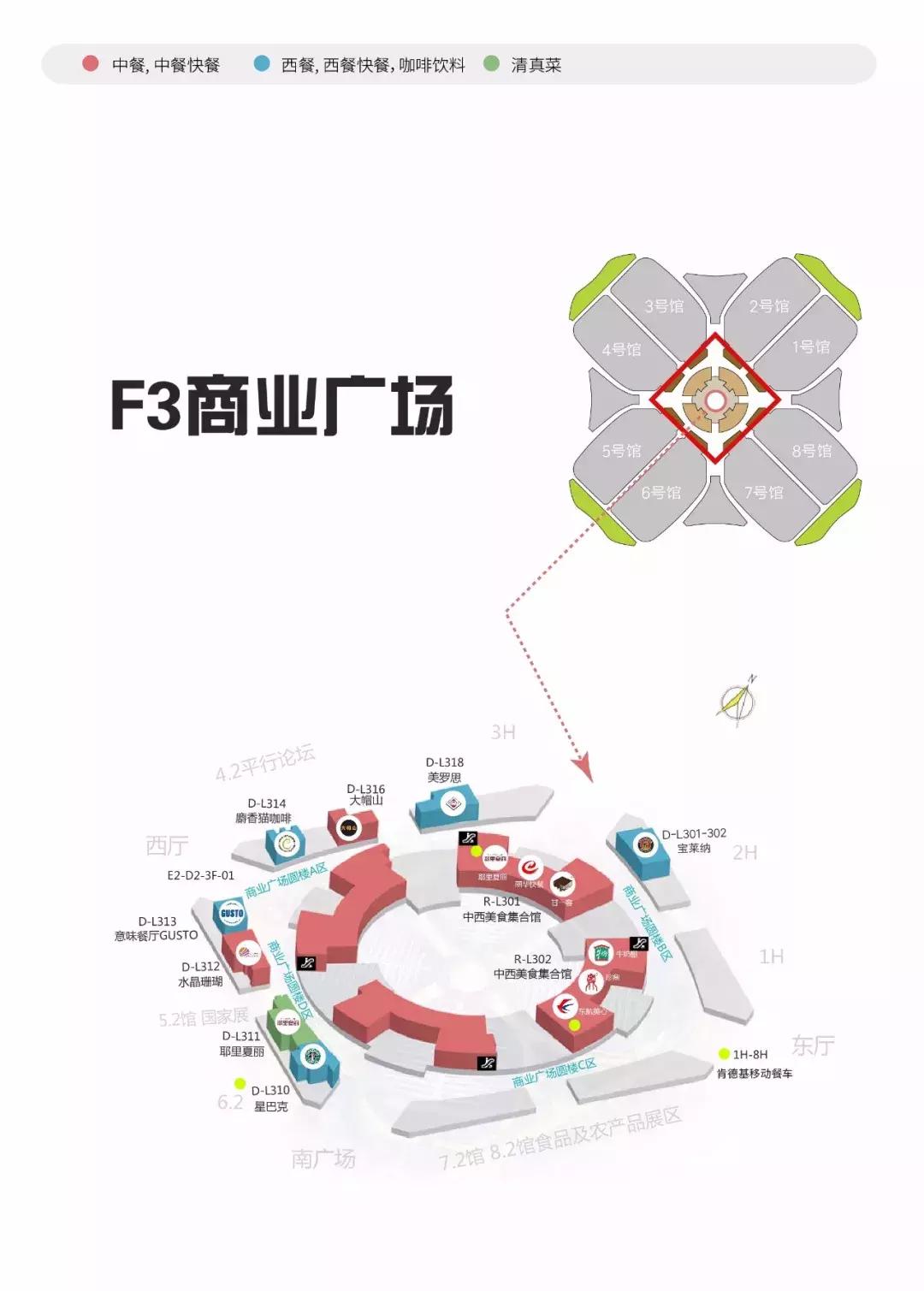 进博会指定餐饮,第三届进博会美食攻略