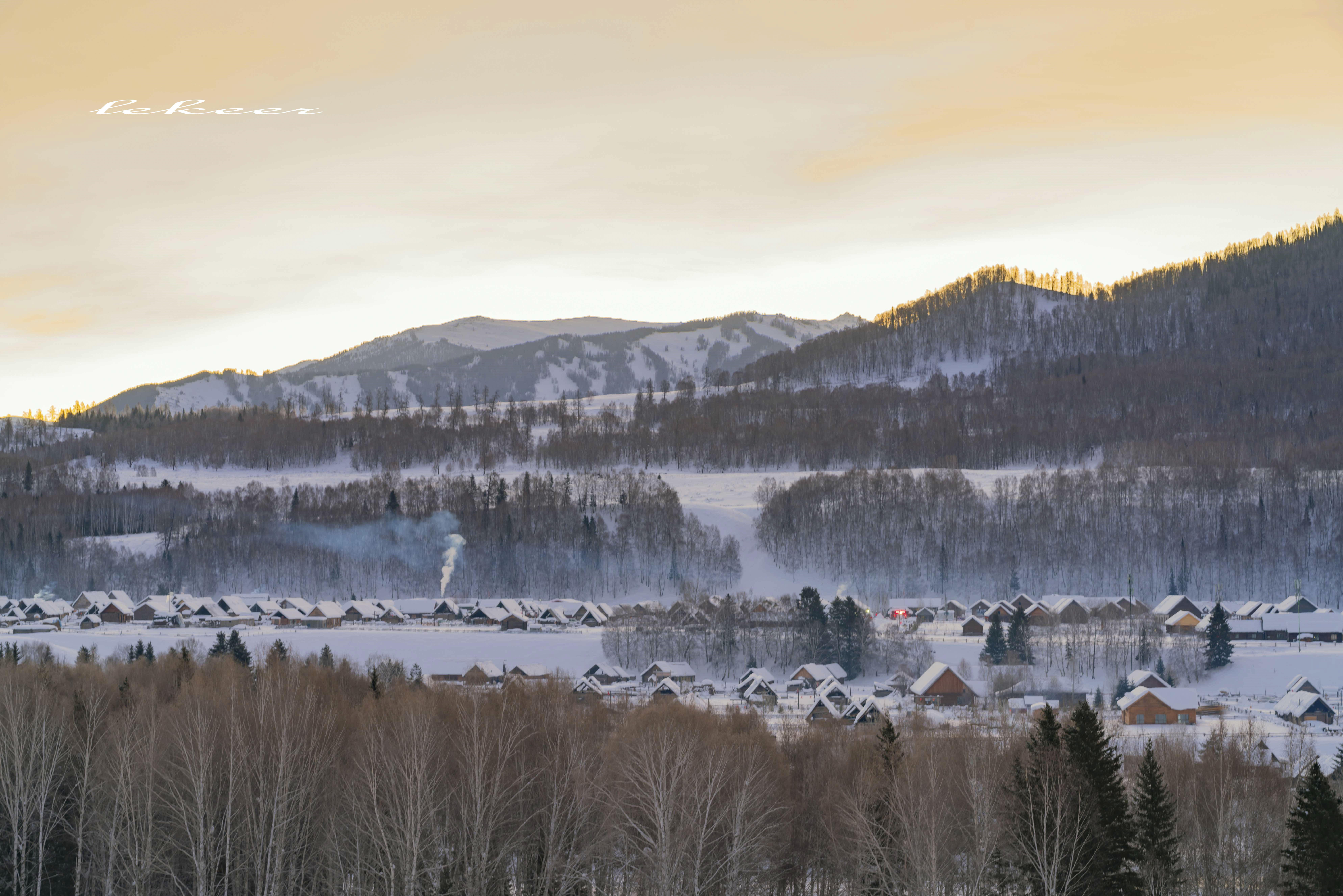 极美雪景图,极美映画