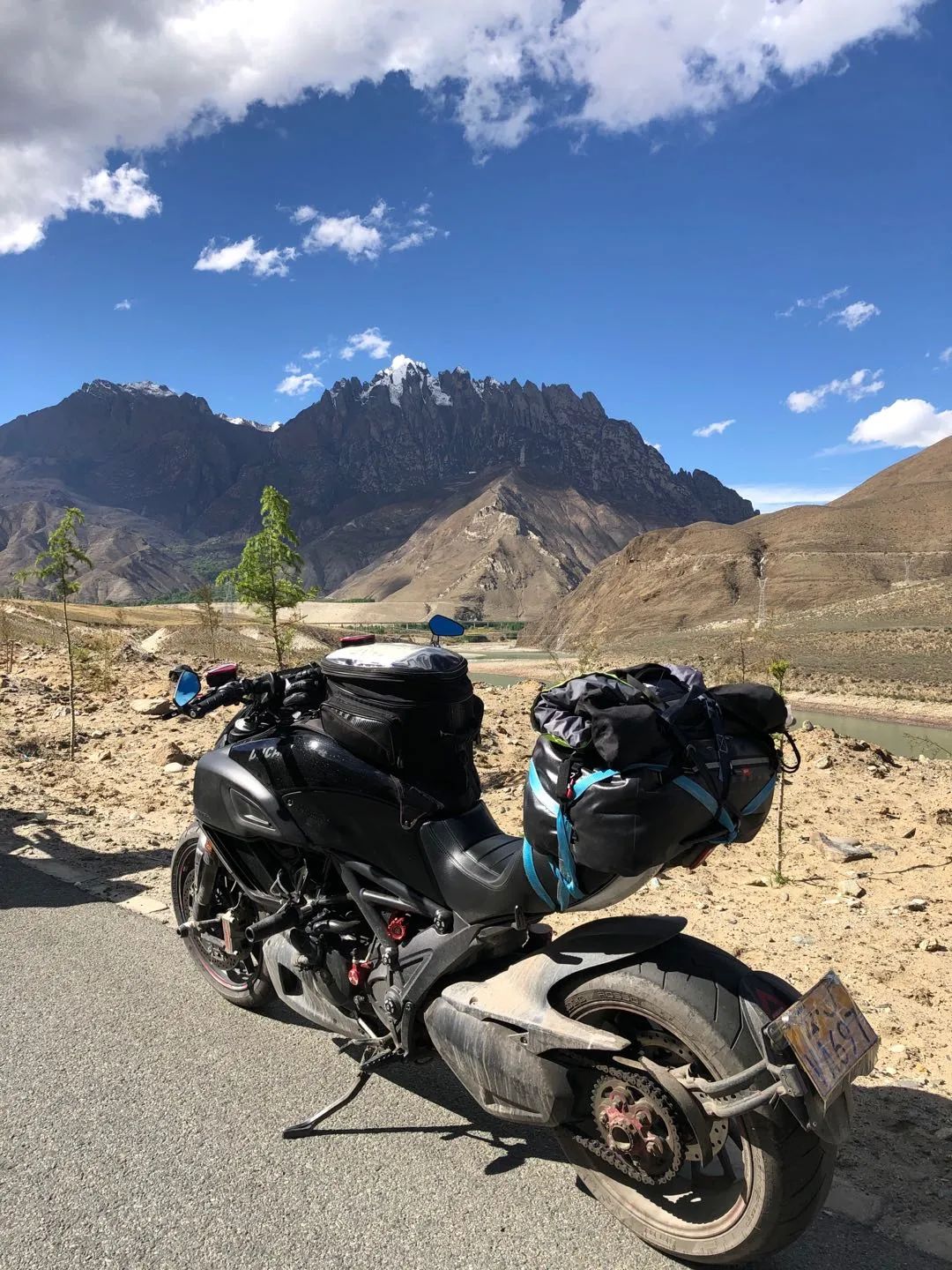 4天4000公里进藏,骑着大魔鬼进藏13天4000多公里