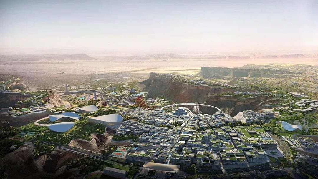 沙特建设沙漠公园,沙特5000亿美元沙漠造新城现状