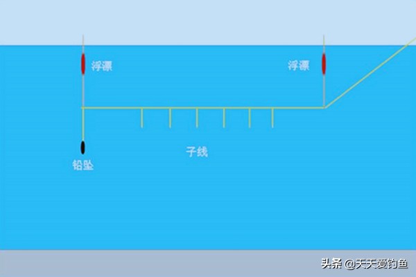 钓草鱼串钩钓浮绑法图解,串钩草鱼钓底还是钓浮