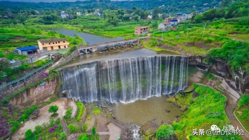 岳池坪滩大瀑布门票,岳池坪滩低坑大瀑布景区
