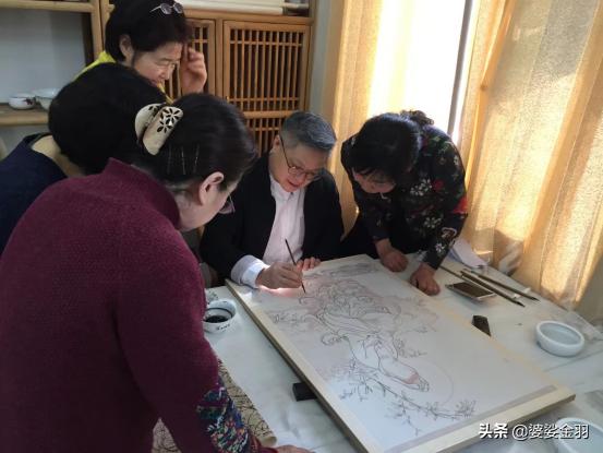 苏柏斗老师讲课视频,苏柏斗绘莫高窟千手观音