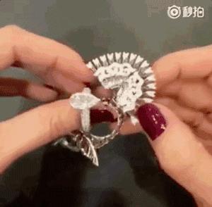 钻石戒指戒托经典款式,戒指经典款式