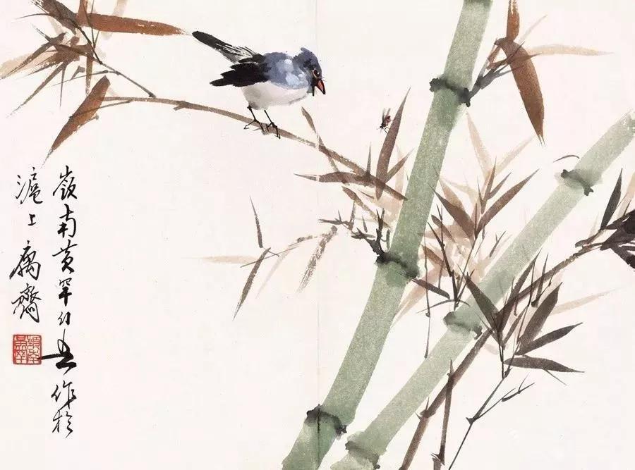 古今十大名家笔下的雪竹,这三位大师画雪景绝美