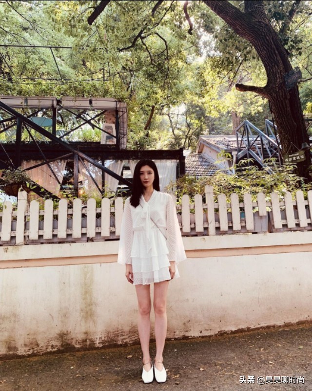 明星同款冬裙子江疏影,江疏影长裙同款