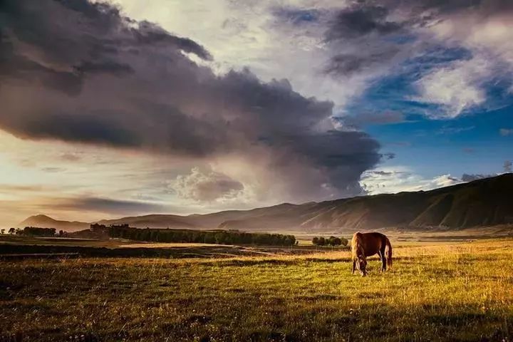 稻城亚丁白云,稻城亚丁风景没有想象中的那么美