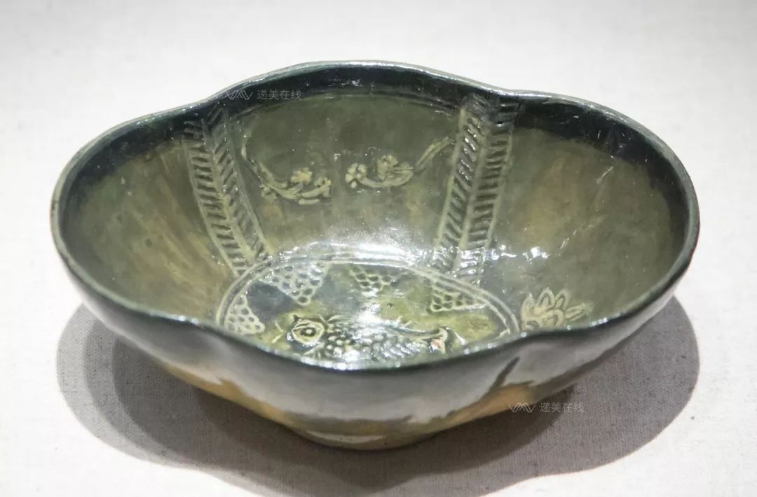 唐代邛崃窑三彩瓷器,唐代邛崃窑三彩精品瓷器