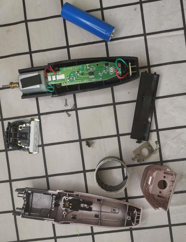 推头理发器工作原理,电动剃头理发器内部结构