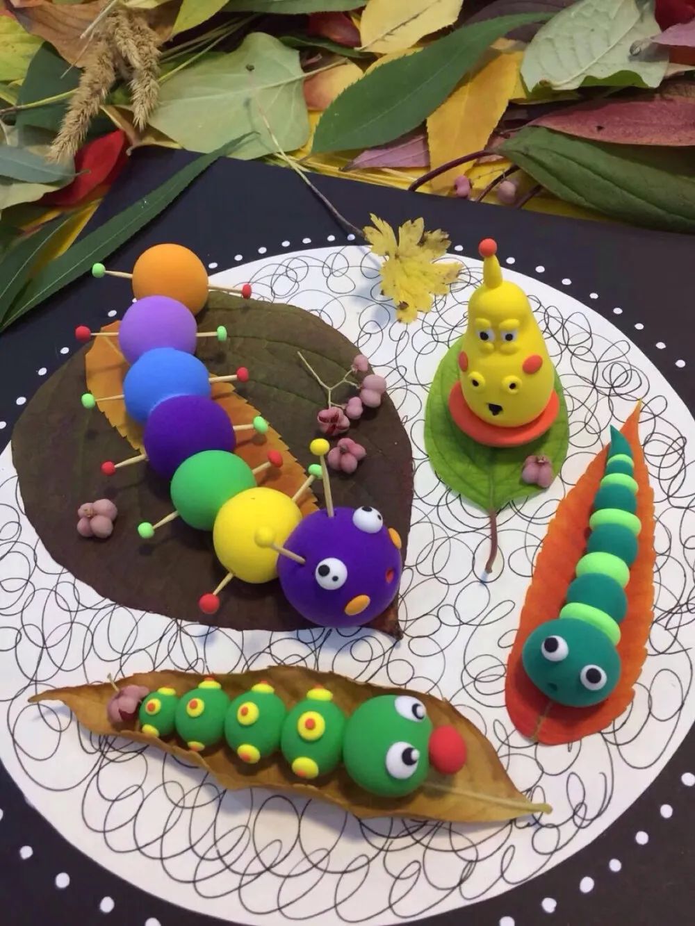 儿童手工粘土创意视频,7-12岁粘土手工简单好看小章鱼