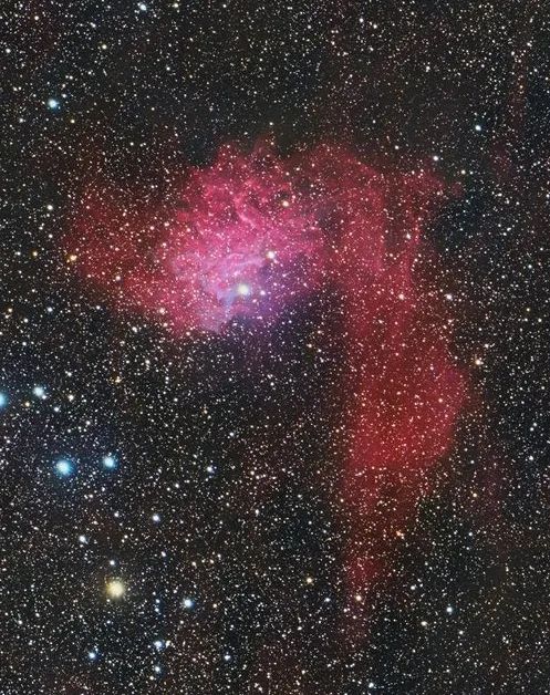 宇宙飞行物星云星系,行星恒星星云星系大对比