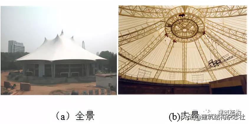 盘点国内著名的膜结构建筑,建筑结构知识介绍