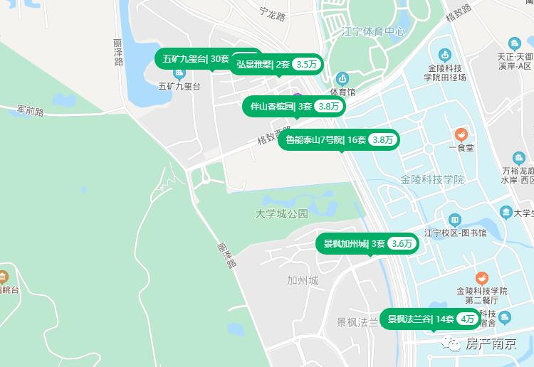 江宁大学城在售楼盘,江宁大学城好楼盘