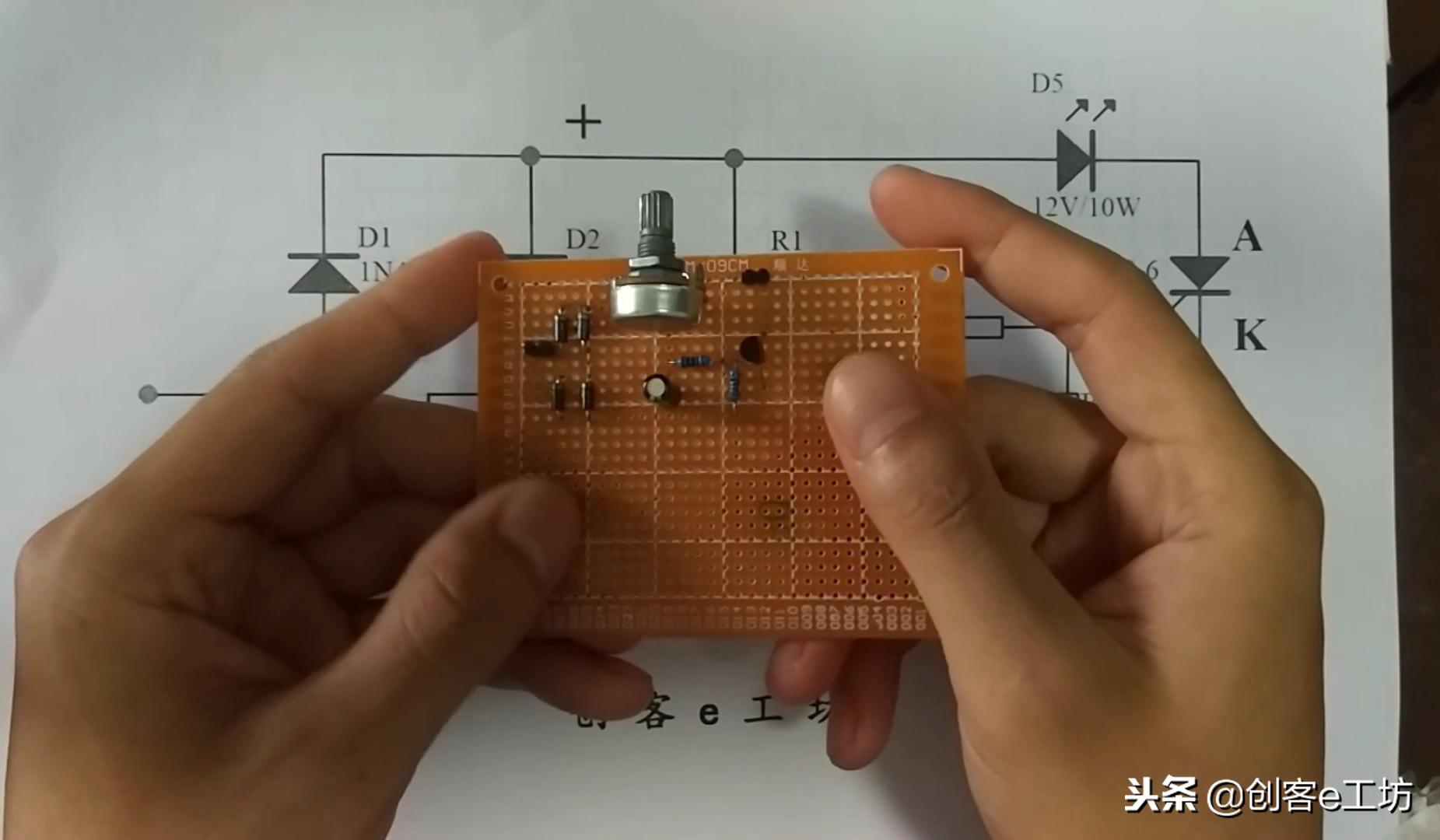 双向可控硅调光电路原理图,可控硅整流调光电路的制作与调试