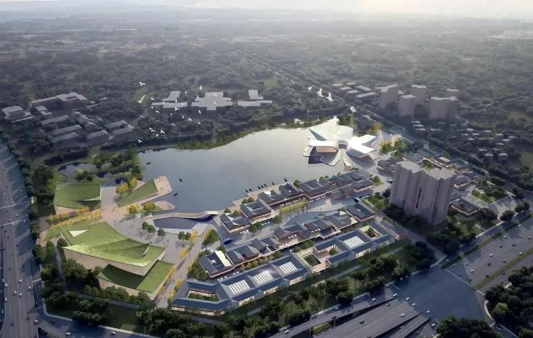 成都火车北站正在建设的新楼盘,成都火车南站周边地块规划