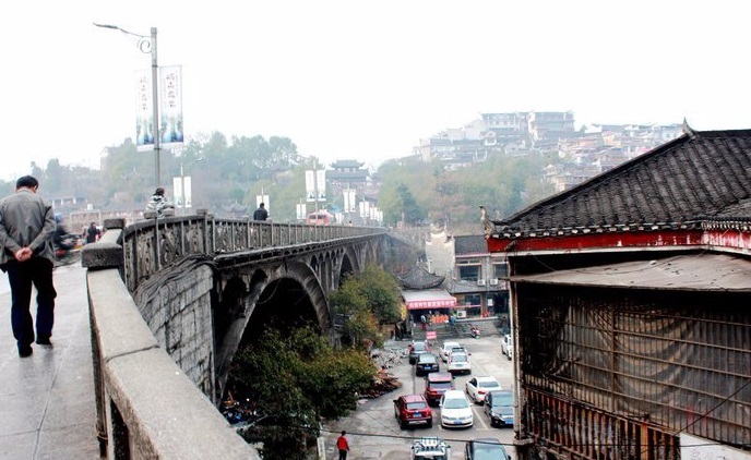 湘西凤凰县古城,湘西土家凤凰古城