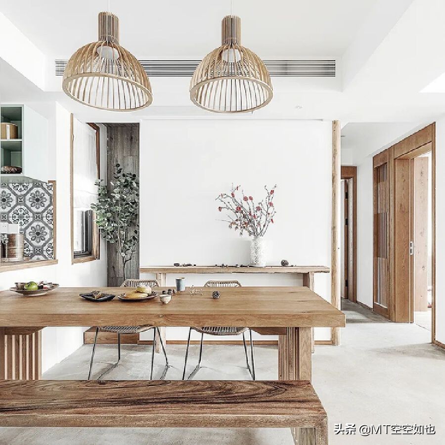 原木风空间营造的温馨气质,原木清爽灵动空间