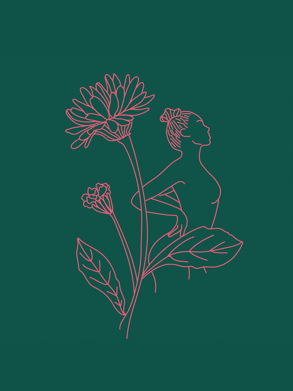 IntheWylde女性润滑剂品牌包装设计via:ClaireHartley