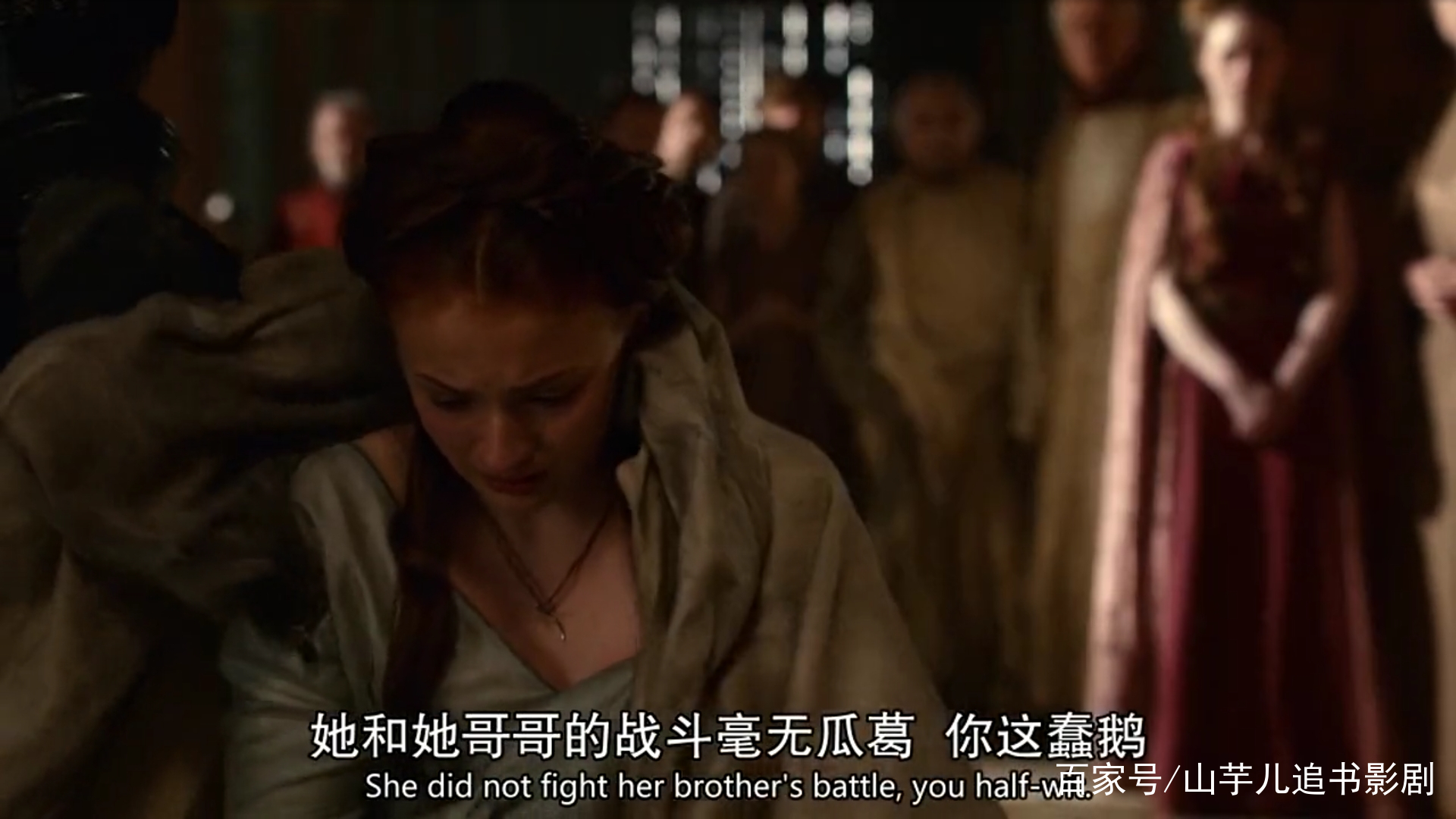 权力的游戏阿丽亚和女巫,权力的游戏野人与女骑士