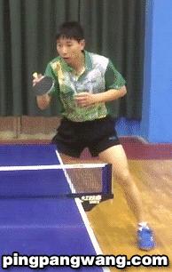 乒乓球正手打法和技巧视频讲解,直拍正手攻球爆发力