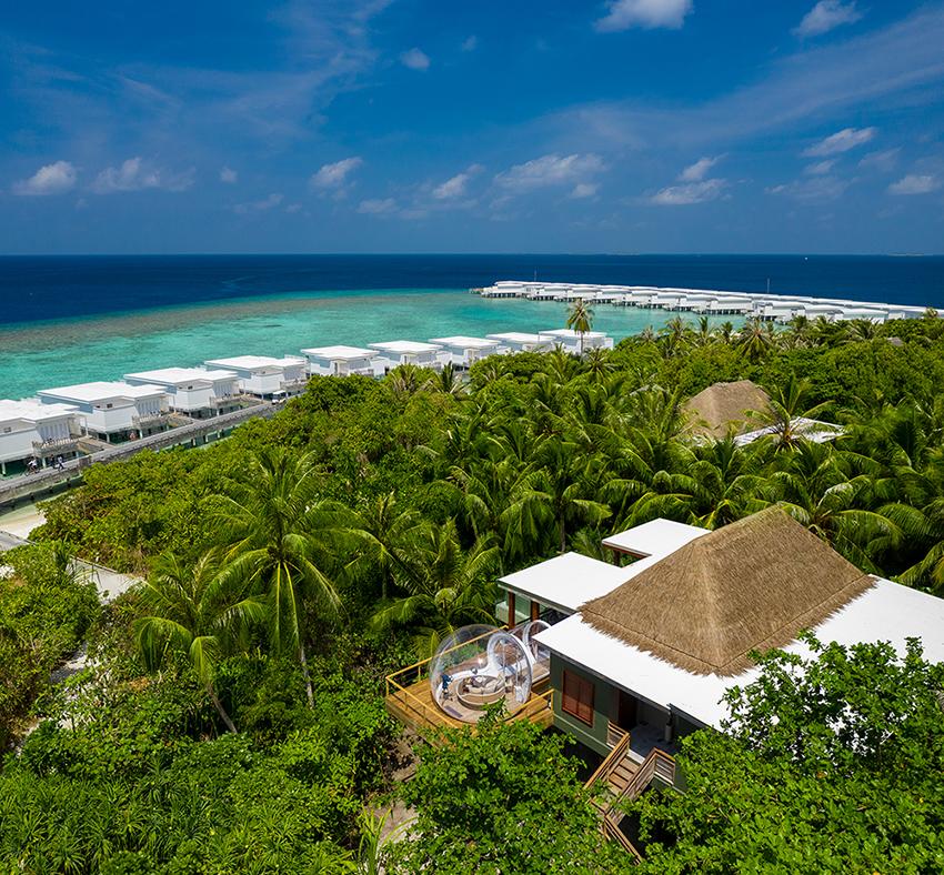 马代房间最少的岛,马代海底套房