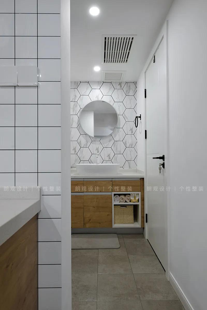 95平北欧风格感受幸福的味道,95平轻奢北欧风格