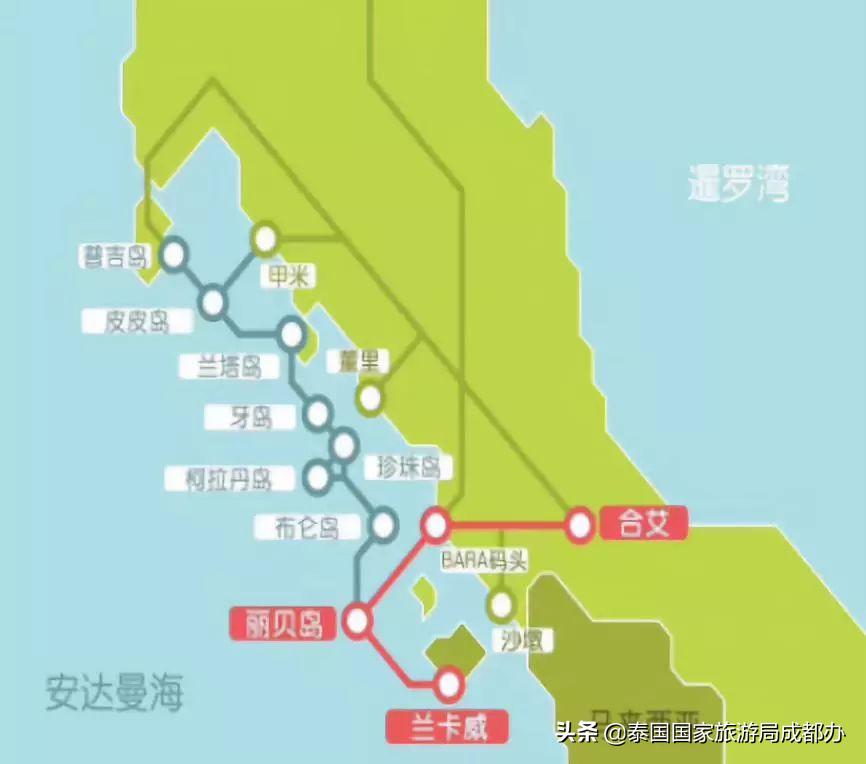 泰国贝丽岛美景,泰国雨季丽贝岛