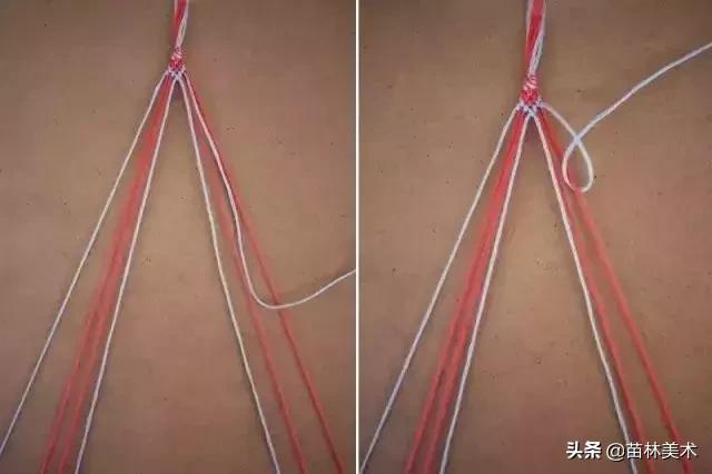 手工穿珠子手链的教程,手工手链编织教程