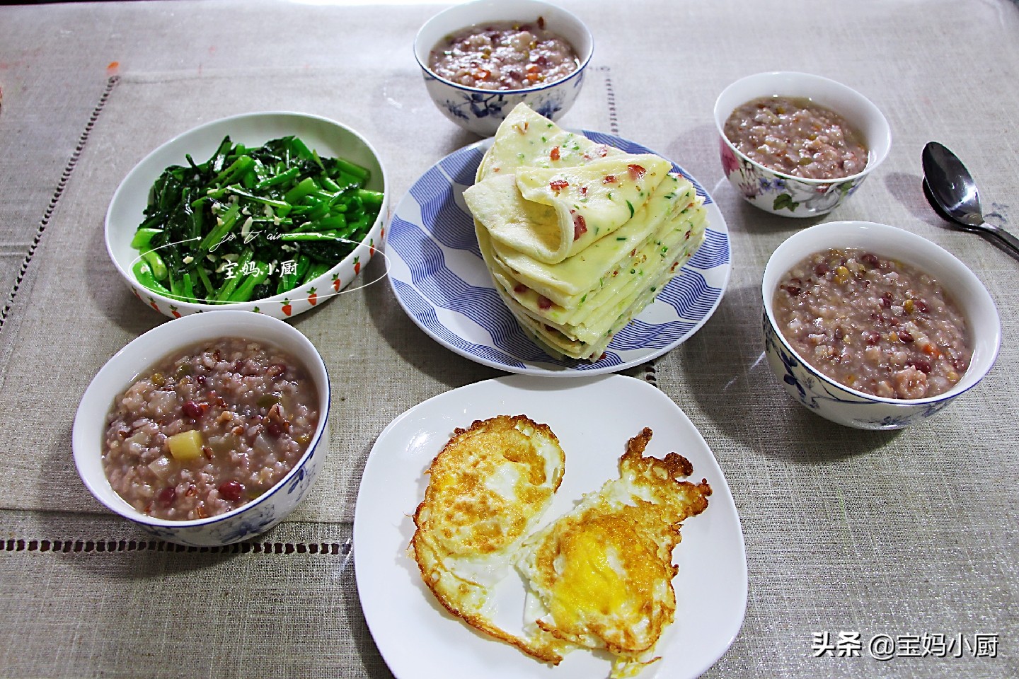 勤快的宝妈大早上起来做饭,勤快宝妈早餐食谱