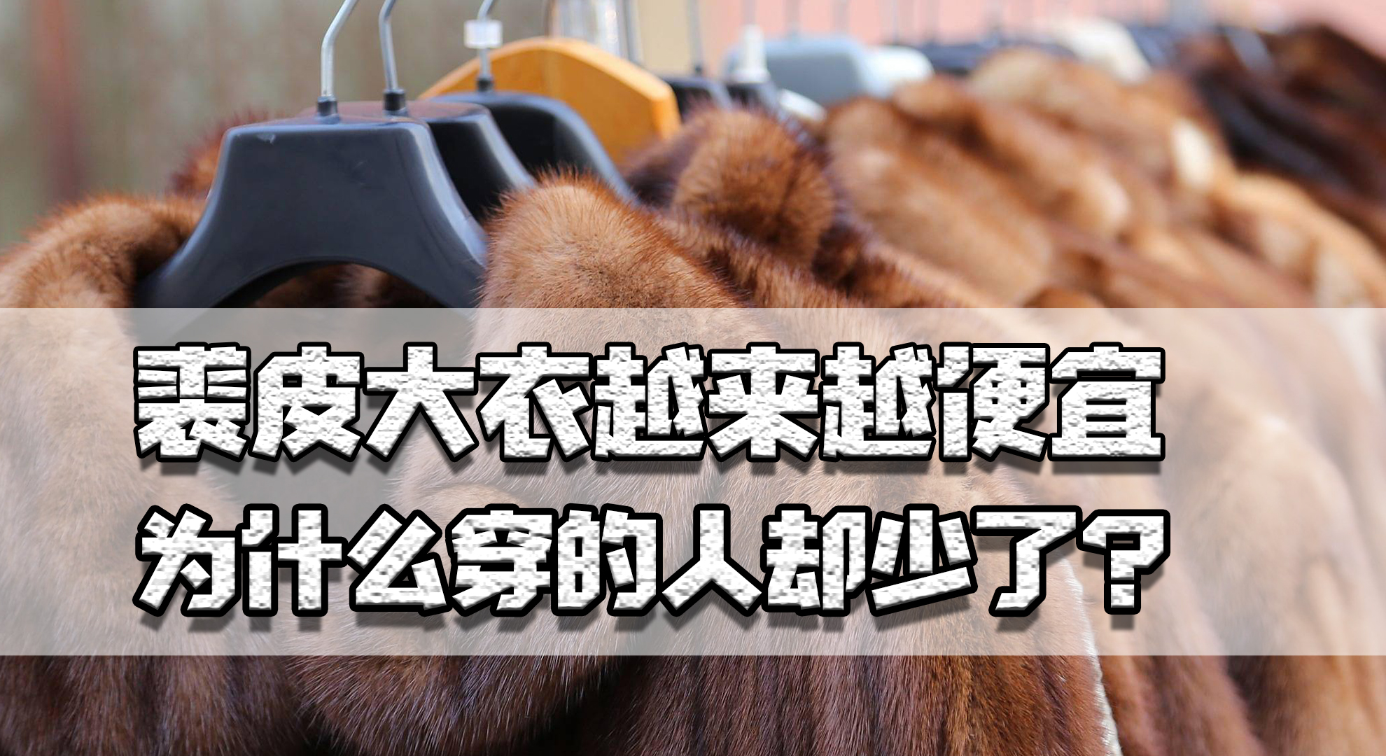 为何穿裘皮大衣的人少了,为啥冬天穿皮衣人少了