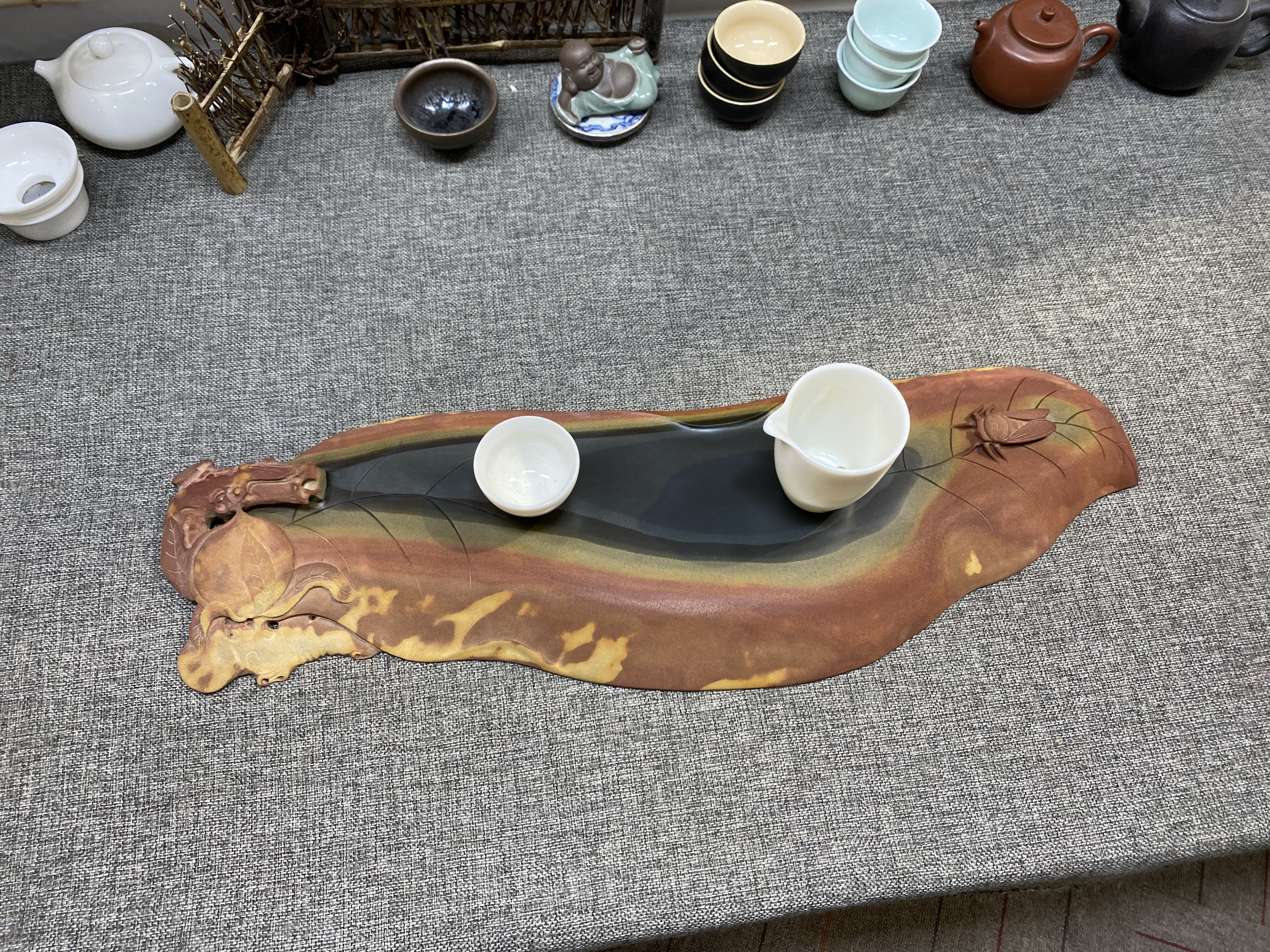 石头茶盘哪一种石头比较好,石头茶盘刻什么好