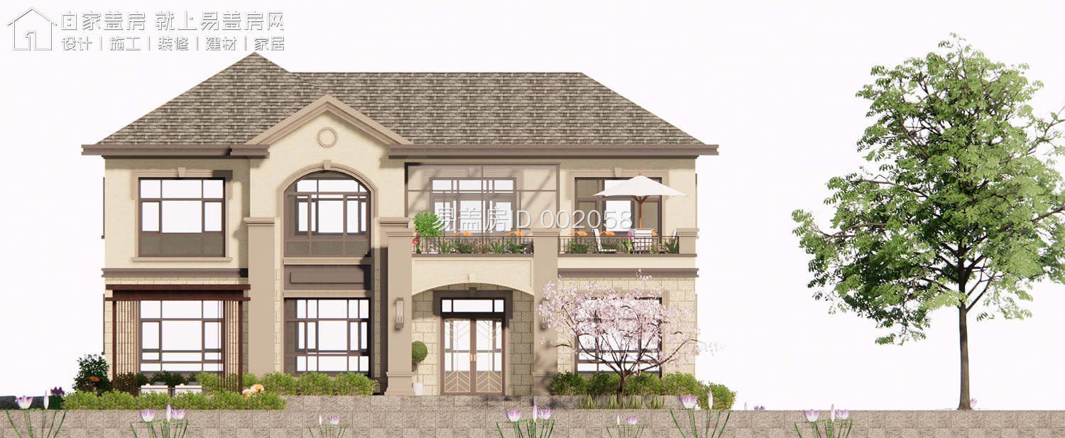 江苏南通法式独栋庄园别墅,南通顶级新中式别墅