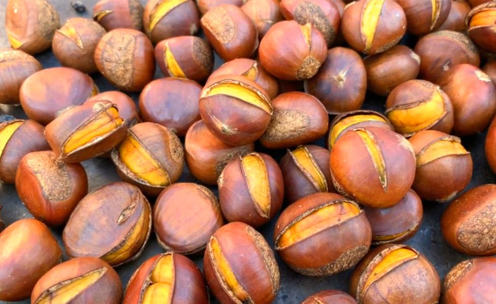 炒板栗正确剥壳方法,炒板栗剥皮小技巧