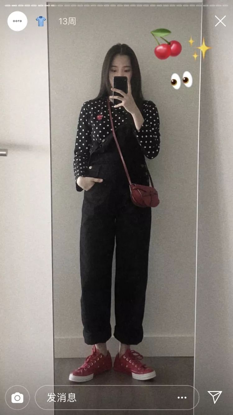 欧阳娜娜穿匡威经典款,匡威高帮帆布鞋欧阳娜娜