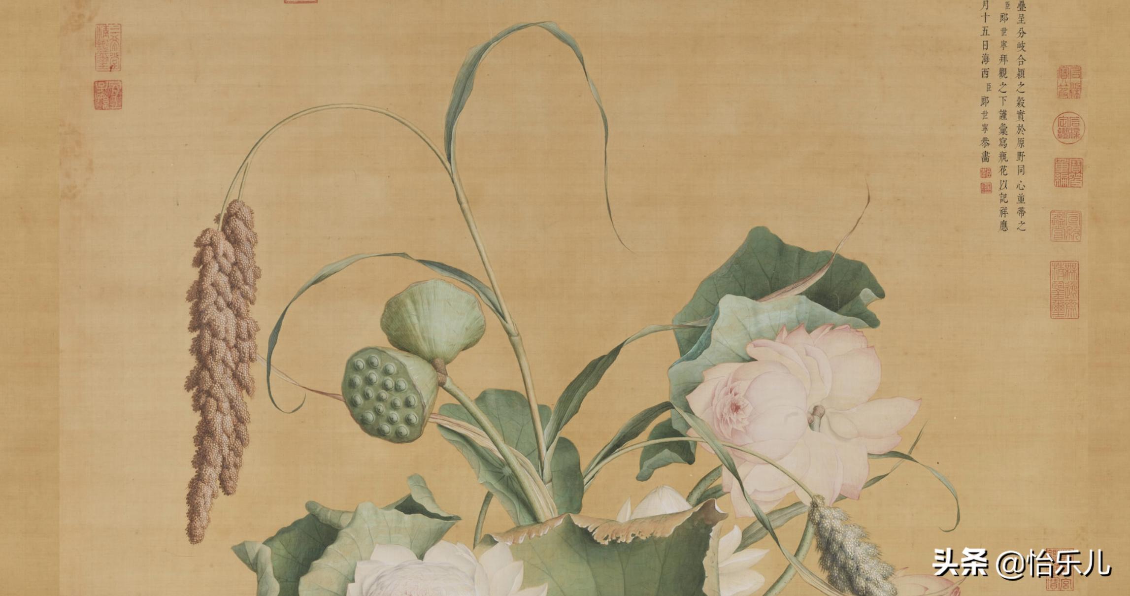 为何古今皆钟爱并蒂莲图？一片红情绿意，愿生生总开一处