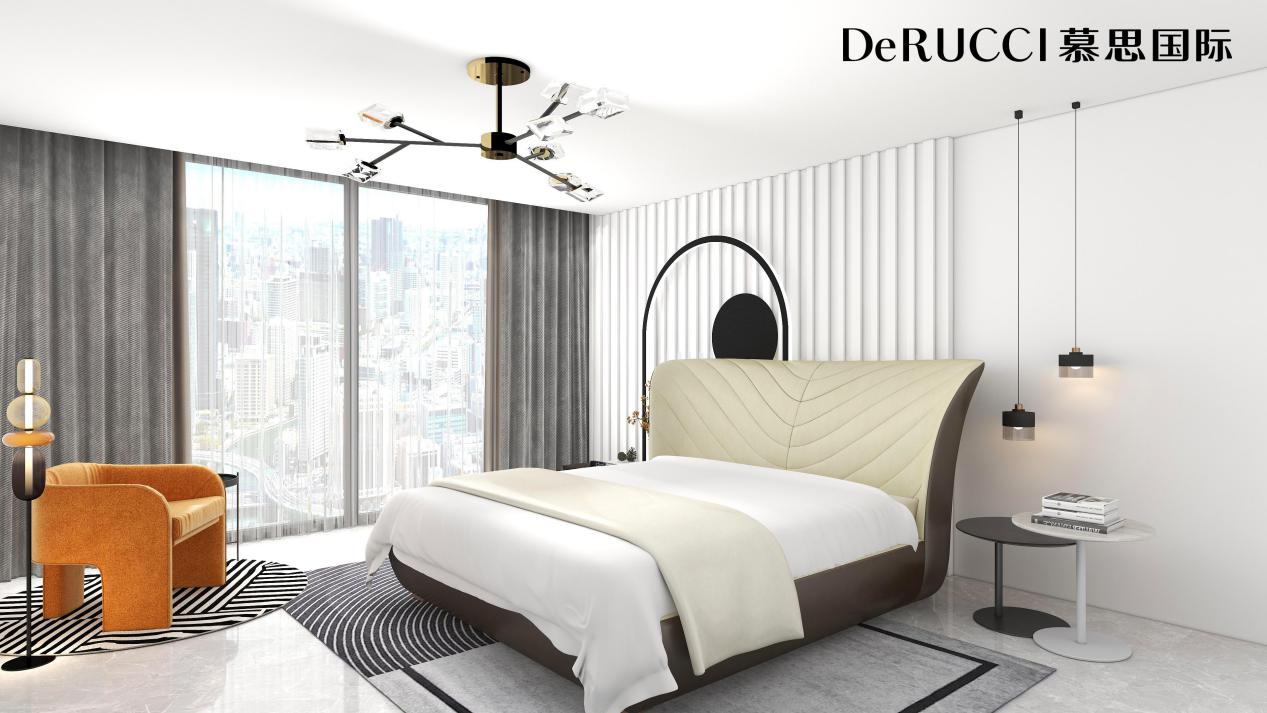高档轻奢床慕思,慕思家具国际品牌床