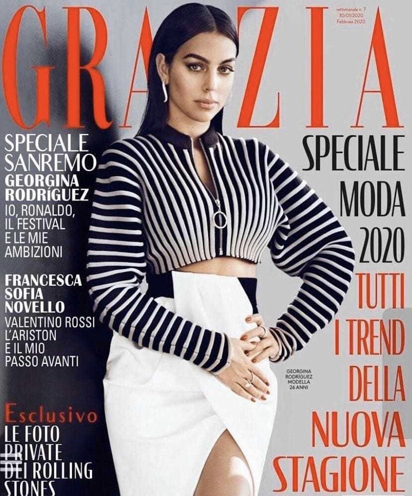 C罗女友乔治娜秀身材,c罗女友乔治娜写真照