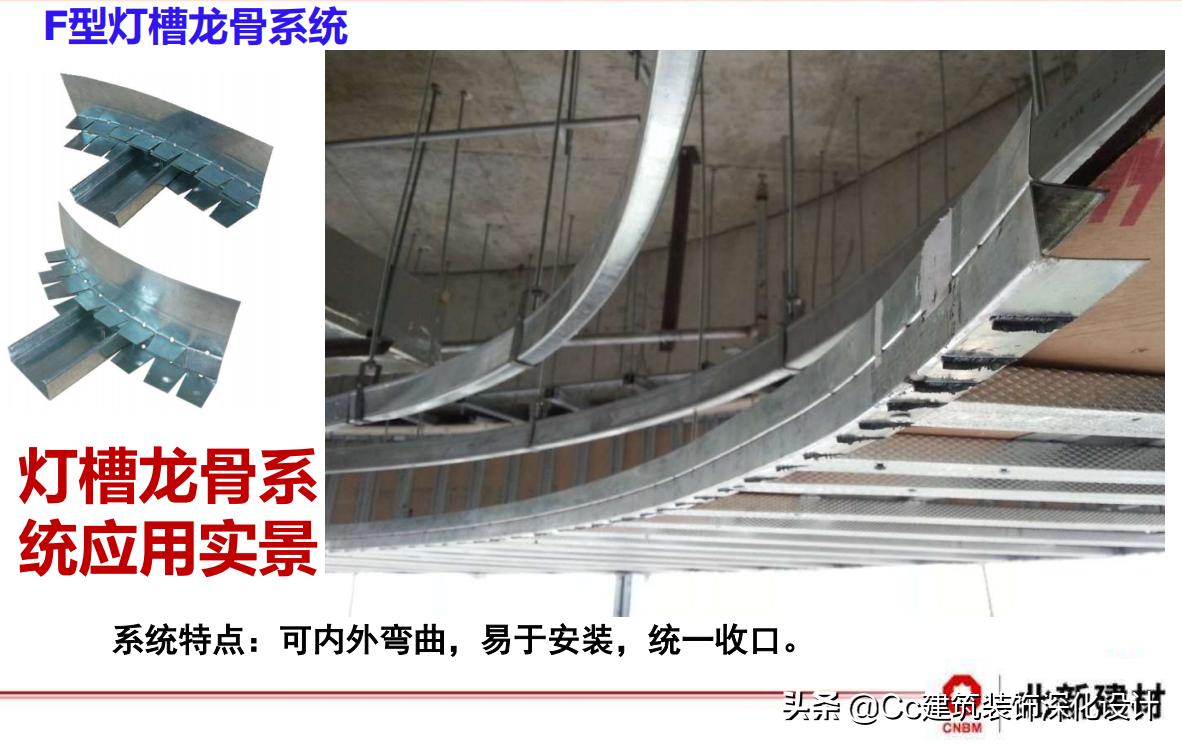 「北新建材」全轻钢龙骨跌级吊顶系统