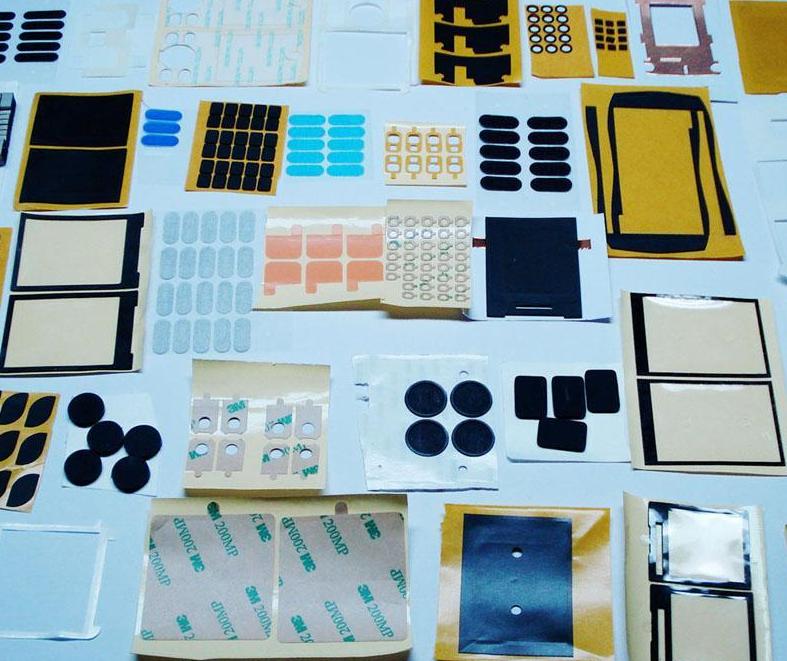 模切产品局部背胶怎么做,背胶模切加工是怎么经过全检的