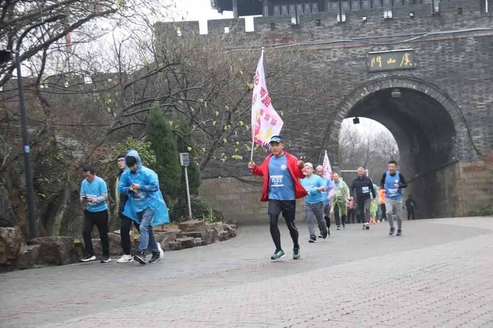 常熟市中学登高活动,迎新年登高活动