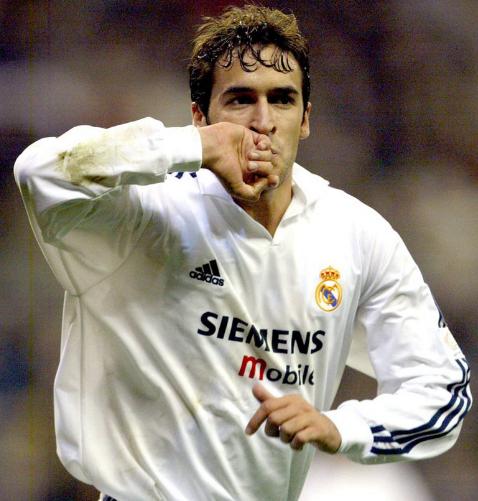 盘点十大足坛庆祝动作,劳尔欧冠帽子戏法