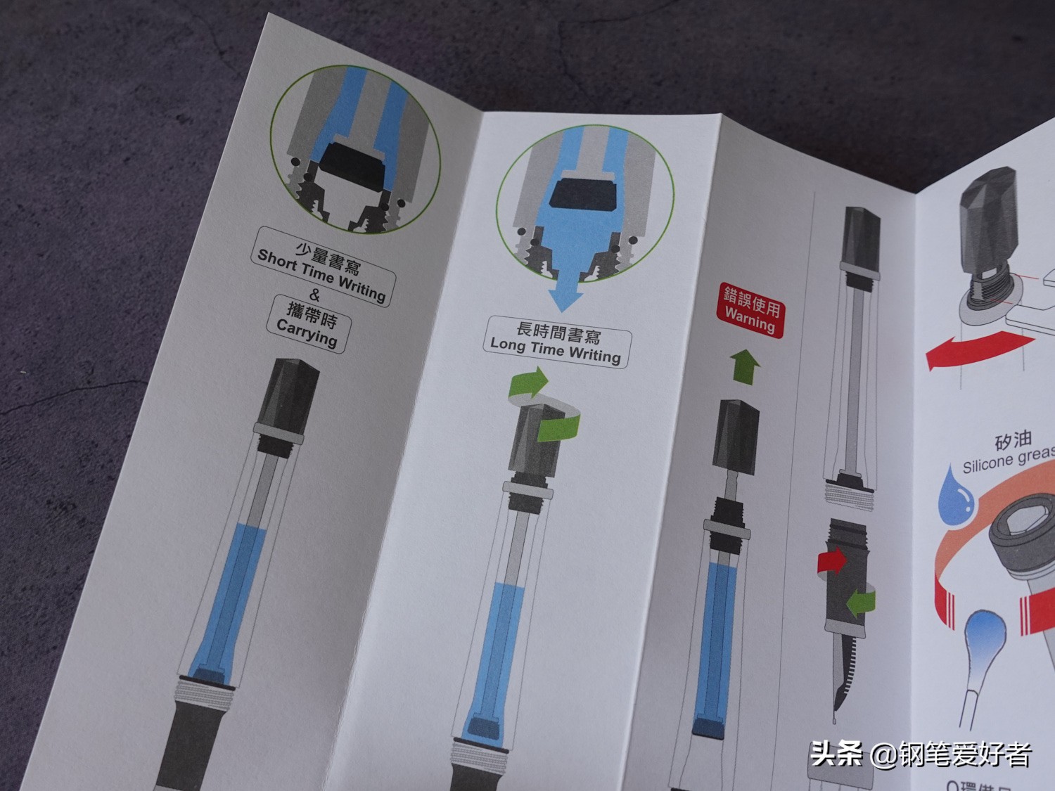 三文堂vac700r负压上墨式钢笔,三文堂vac700与700r的区别