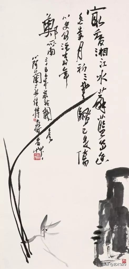 国画兰花的画法太棒了简单易学,泰国兰花绘画技法