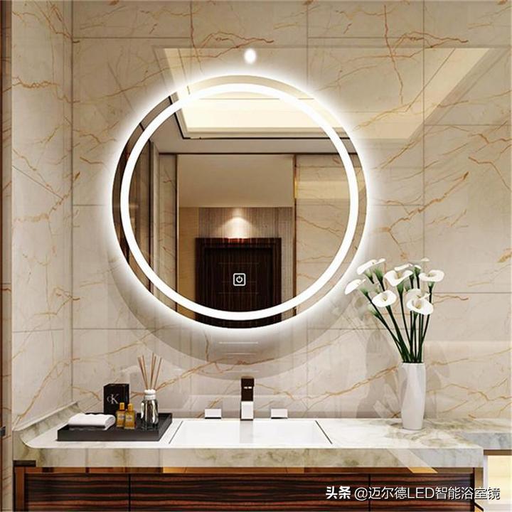 led调光化妆镜,网红led化妆镜折叠便携带灯