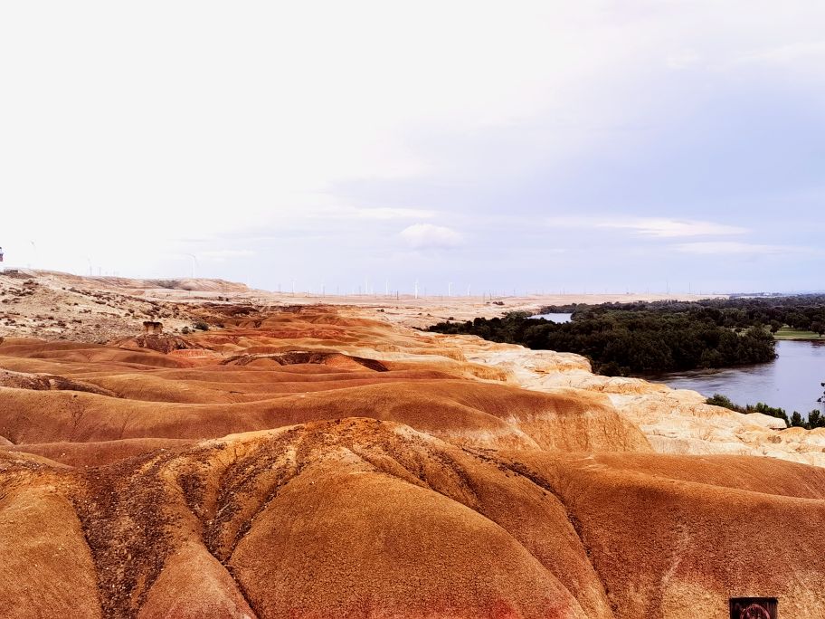 布尔津至富蕴大巴,去布尔津沿途风景随拍