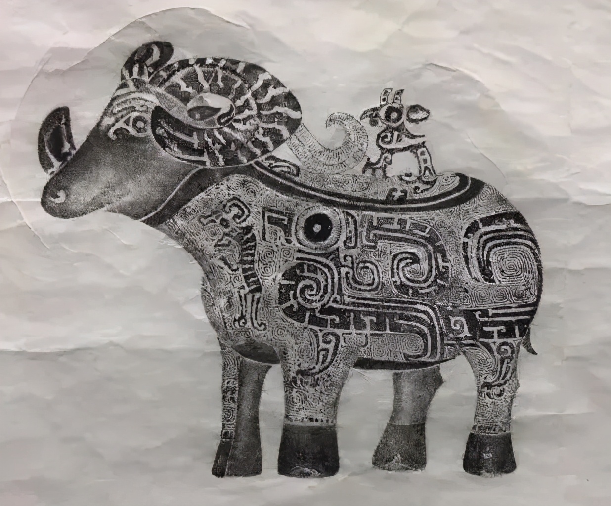 商代鸟兽纹觥,纽约战报