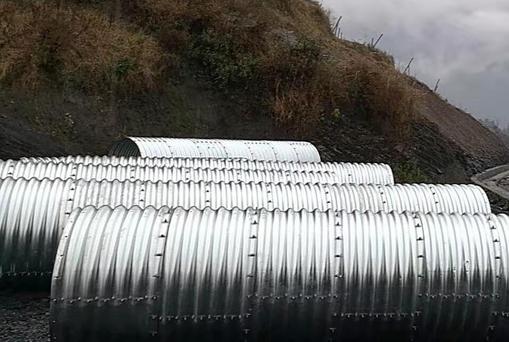 公路涵洞钢制波纹管,钢波纹管涵洞施工流程